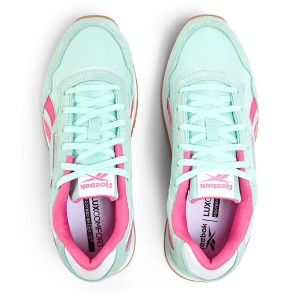 Aqua/Pink - Reebok - Women's Glide Trainers