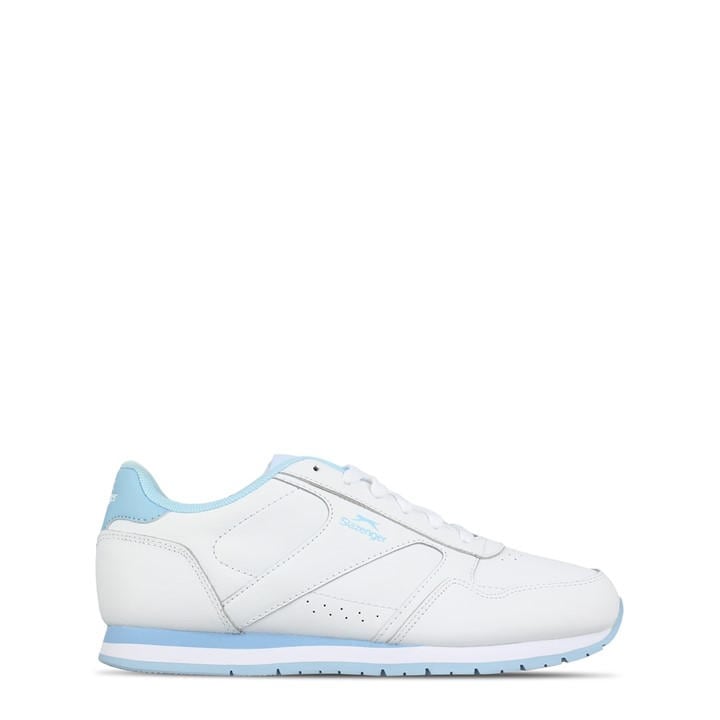 Slazenger Women's White Classic Trainers in Size 5.5, Sports Direct
