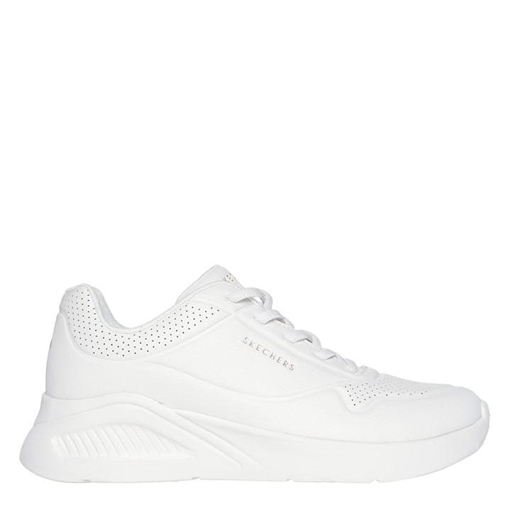 Skechers Women's White Bob Buno Trainers in Size 5.5, Sports Direct