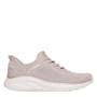 NAT/GOLD - Skechers - Womens Slip-Ins: BOBS Sport Squad Chaos