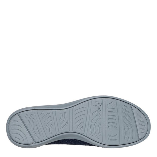 Navy - Skechers - Women's Arya Swiftly Slip On Trainers