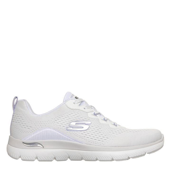 Skechers Women's White Trainers in Size 7, Sports Direct
