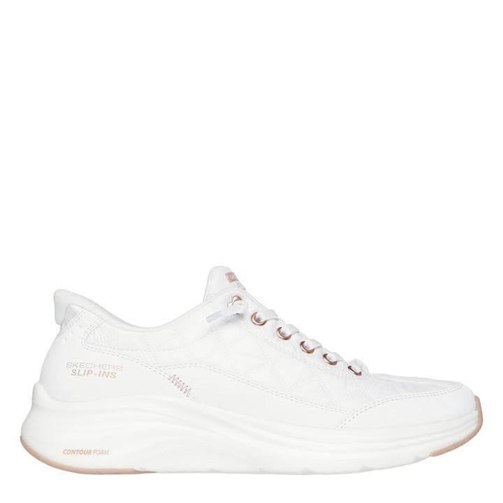 Skechers Women's White Contour Foam Runners in Size 6.5, Sports Direct