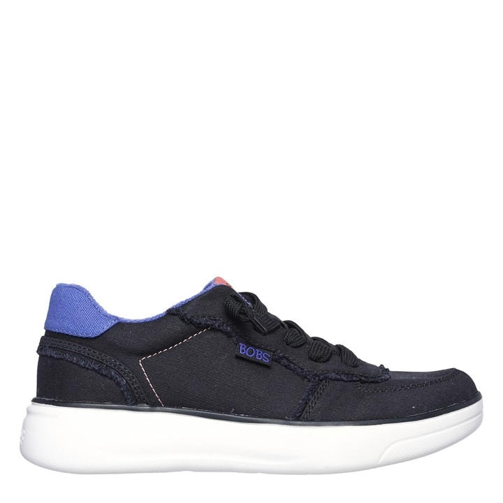 Skechers Women's Black Skipper Hi Classic Low-Top Trainers in Size 2.5, Sports Direct