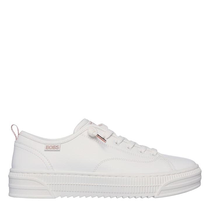 Skechers Women's White Low-Top Trainers in Size 6.5, Sports Direct