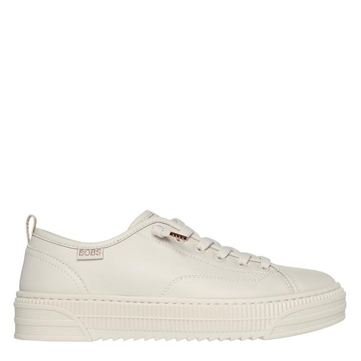 Skechers Women's White Low-Top Trainers in Size 2.5, Sports Direct