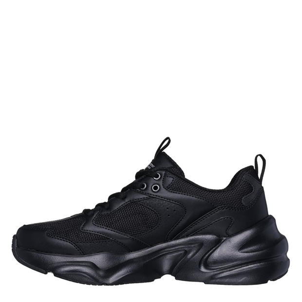 Black/Black - Skechers - Women's Bobsbamina2 Casual Low-Top Trainers