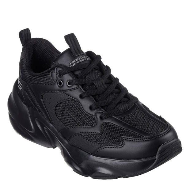 Black/Black - Skechers - Women's Bobsbamina2 Casual Low-Top Trainers