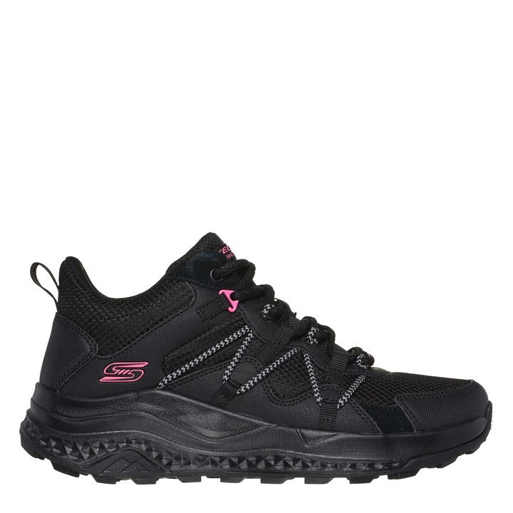 Skechers Women's Black Classic Low-Top Trainers in Size 3, Sports Direct