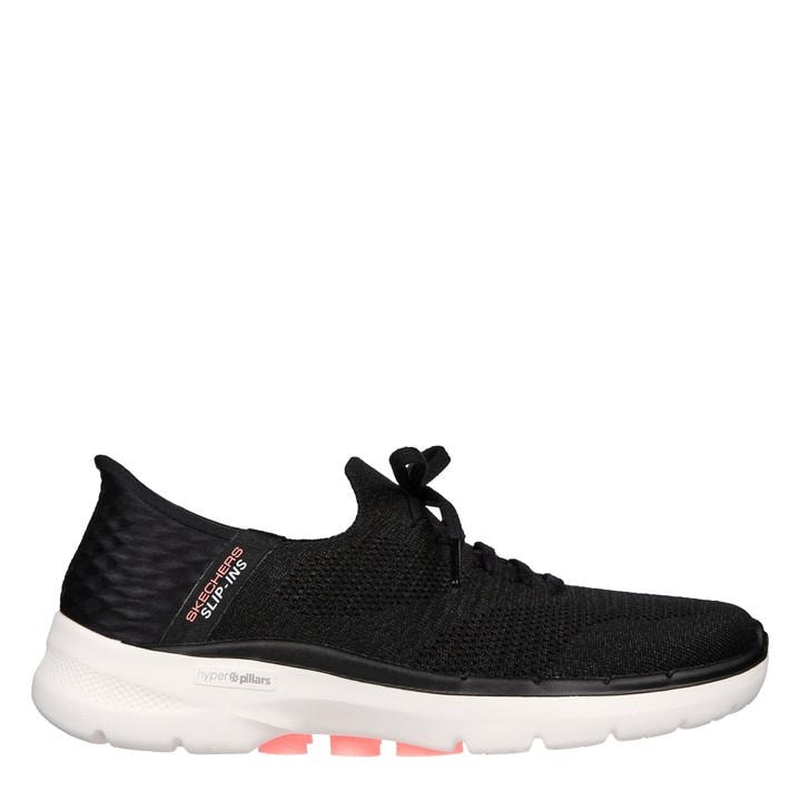 Skechers Women's Black Slip On Trainers in Size 4, Sports Direct