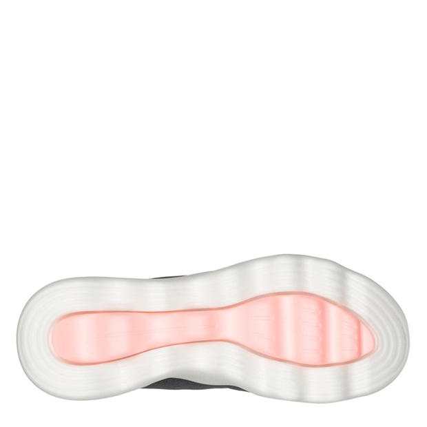 Grey/Pink - Skechers - Women's Slip On Trainers