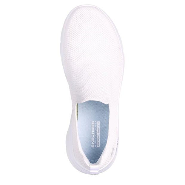 White - Skechers - Women's Slip On Trainers