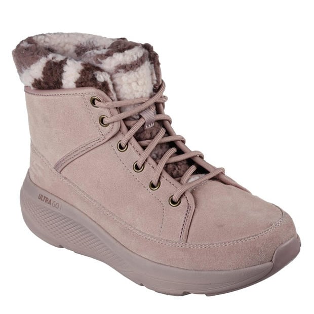 Mauve - Skechers - Women's High-Top Trainers