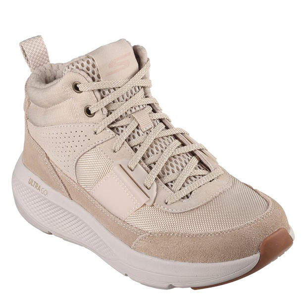 Natural/Taupe - Skechers - Women's OTG Elevate Slip On Trainers