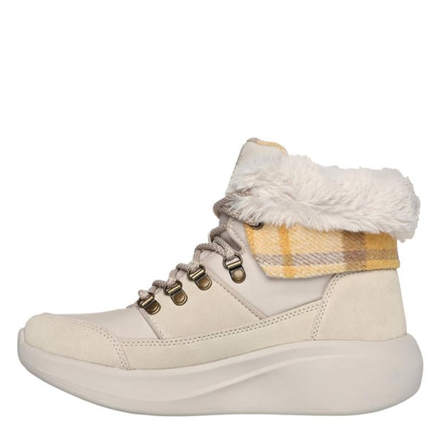 Natural - Skechers - Women's Slip On Trainers