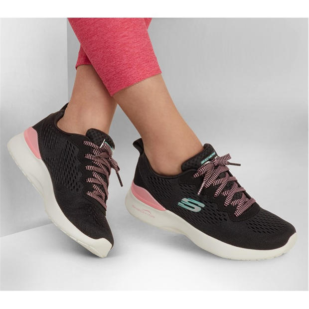 Black/Pink - Skechers - Women's Slip On Trainers