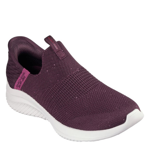 Wine - Skechers - Women's Slip On Trainers