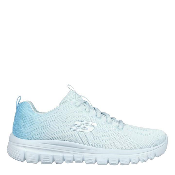 Skechers Women's Blue Graceful2.0 Slip On Trainers in Size 2.5, Sports Direct