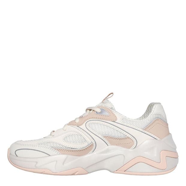 Off White - Skechers - Women's DL Hyperburst Slip On Trainers