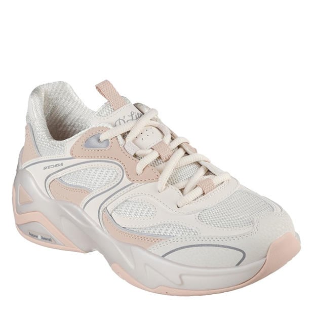 Off White - Skechers - Women's DL Hyperburst Slip On Trainers