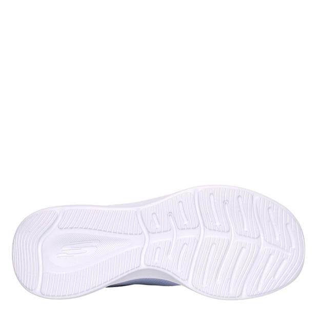 Black/White - Skechers - Ombre Engineered Mesh Lace-Up W Ai Slip On Trainers Womens