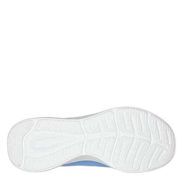 Light Blue - Skechers - Ombre Engineered Mesh Lace-Up W Ai Slip On Trainers Womens