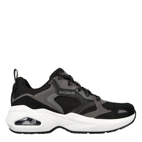 Skechers - Mesh W Duraleather & Suede Overlay Low-Top Trainers Womens