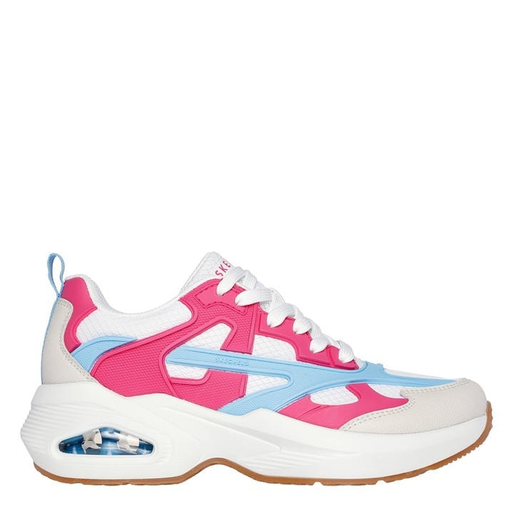 Skechers Women's White Classic Low-Top Trainers in Size 4.5, Sports Direct