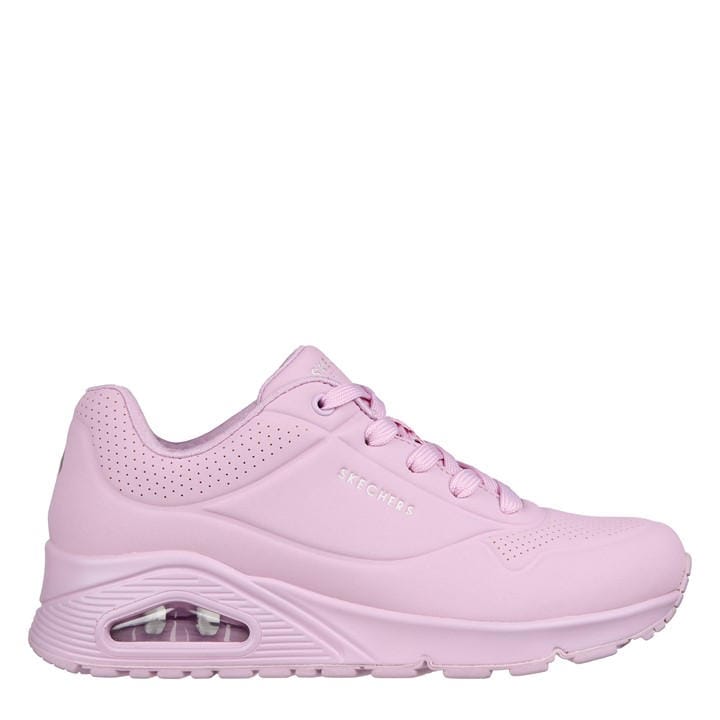 Skechers Women's Purple Low Top Classic Trainers in Size 4, Sports Direct