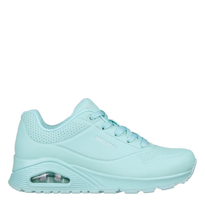 Skechers Women's Green Low Top Classic Trainers in Size 5, Sports Direct