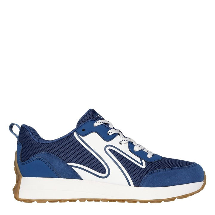 Skechers Women's Blue Gusto Classic Low-Top Trainers in Size 3.5, Sports Direct