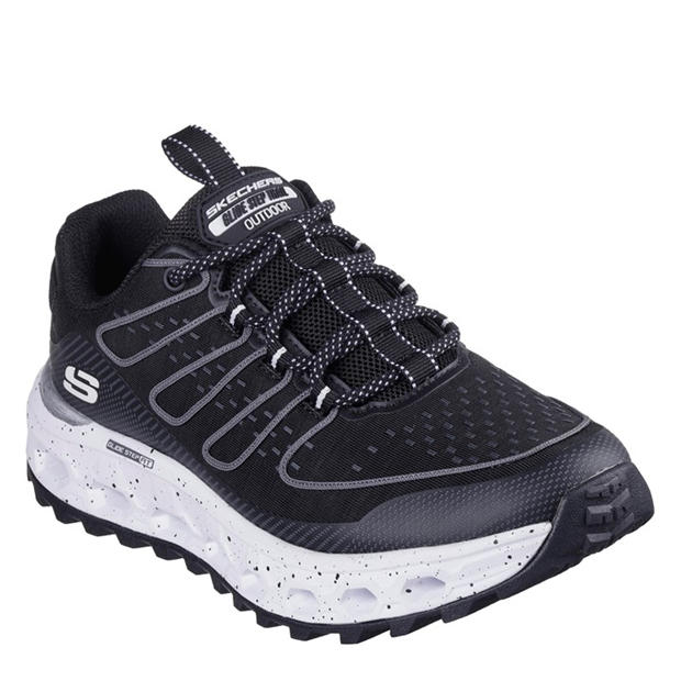 Black/White - Skechers - Glide-Step At Slip On Trainers Womens