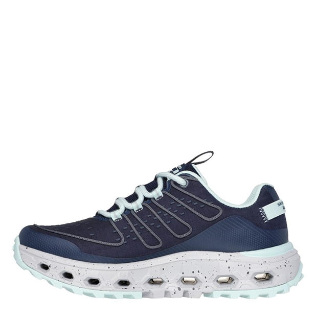 Navy/Blue - Skechers - Glide-Step At Slip On Trainers Womens
