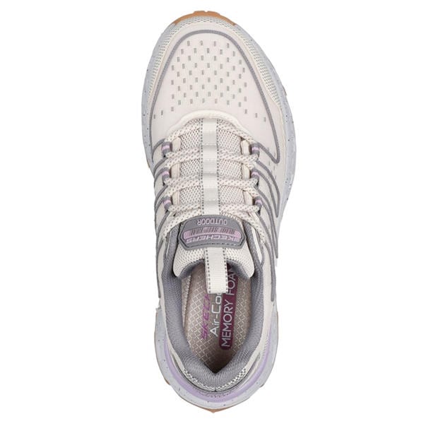 Natural/Purple - Skechers - Glide-Step At Slip On Trainers Womens