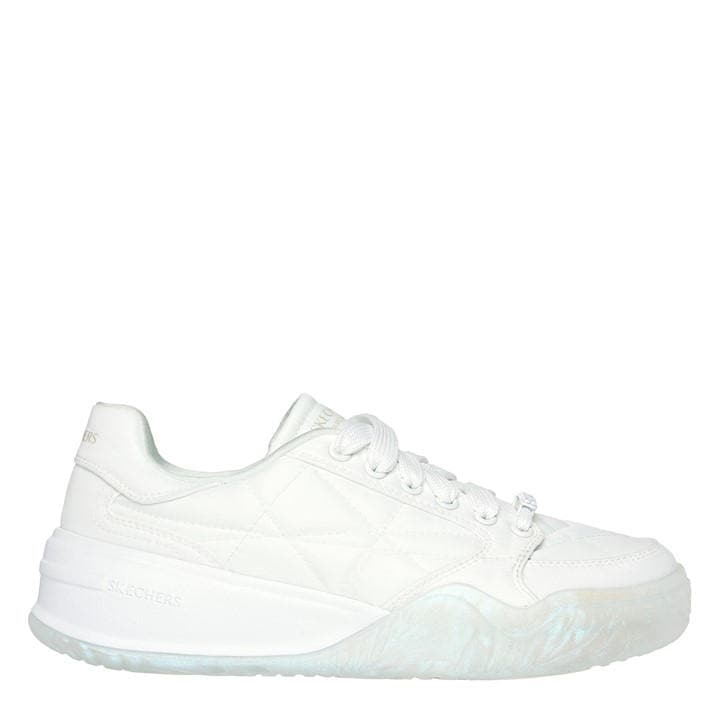 Skechers Women's White Denali Skate Shoes in Size 2.5, Sports Direct