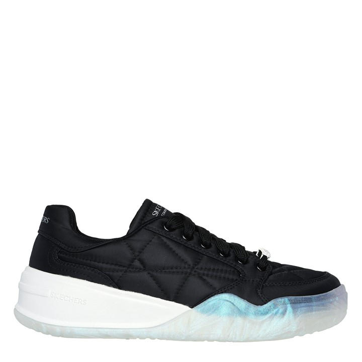 Skechers Women's Black Denali Skate Shoes in Size 2.5, Sports Direct