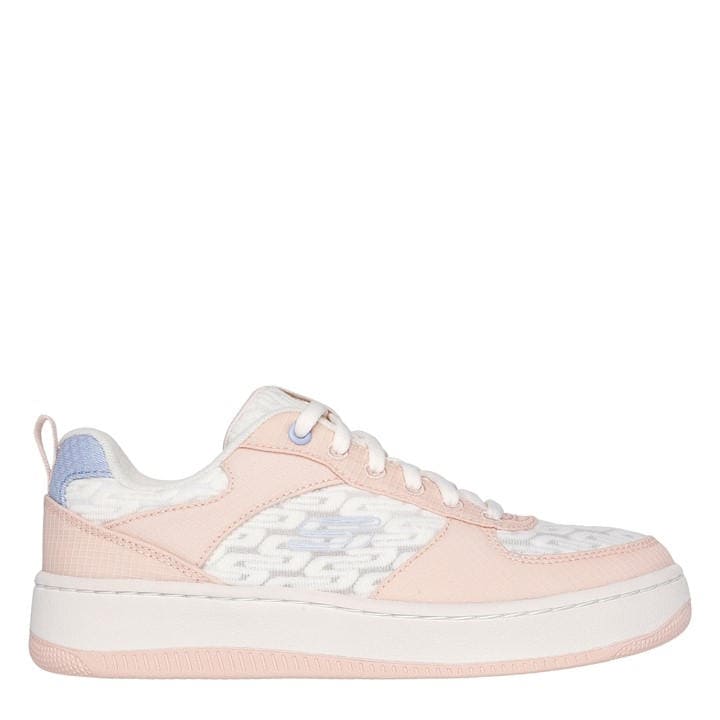 Skechers Women's White Sprtcourt92 Classic Low-Top Trainers in Size 4.5, Sports Direct