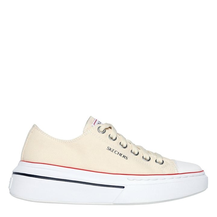 Skechers Women's White Cordova Low-Top Trainers in Size 4.5, Sports Direct