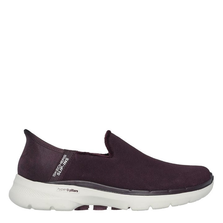 Skechers Women's Purple Gowalk6 Slip On Trainers in Size 5, Sports Direct