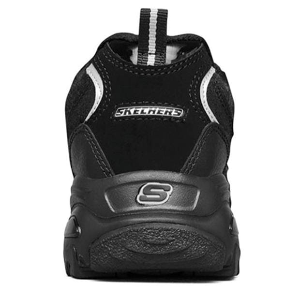 Black/Black - Skechers - Women's Classic Low-Top Trainers