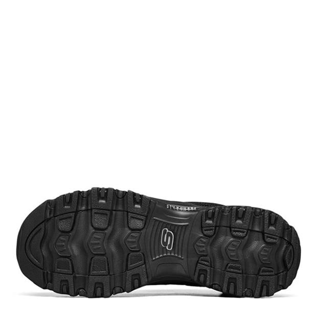 Black/Black - Skechers - Women's Classic Low-Top Trainers