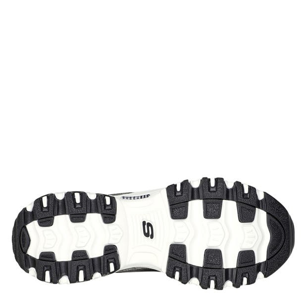 Black - Skechers - Women's D Lites 1 Classic Low-Top Trainers