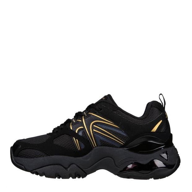 Black/Black - Skechers - Women's Chunky Trainers