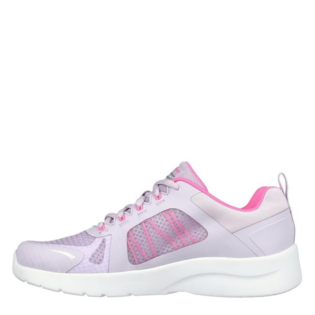 Lavender/Pink - Skechers - Women's Casual Low-Top Trainers