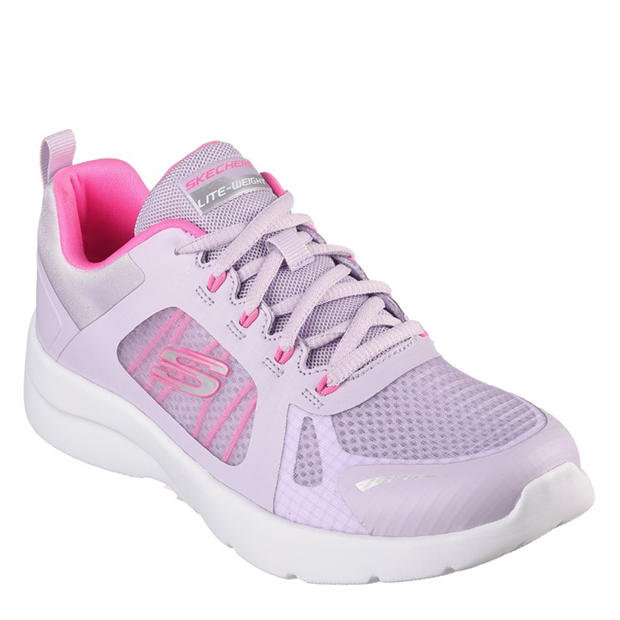 Lavender/Pink - Skechers - Women's Casual Low-Top Trainers