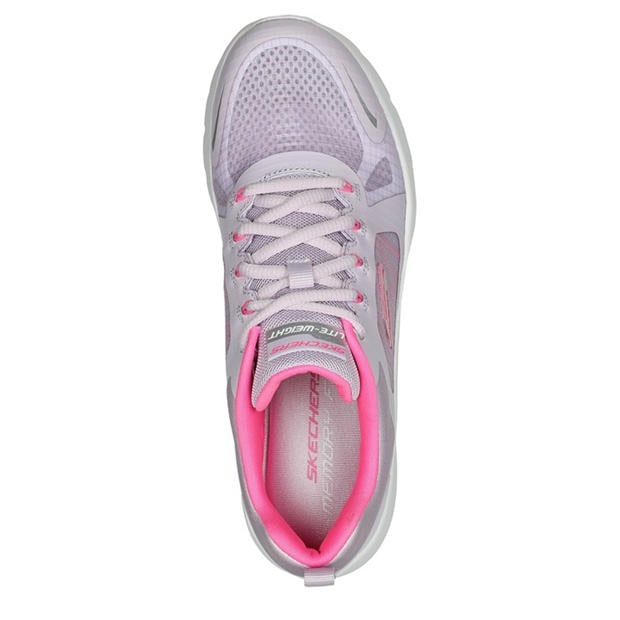 Lavender/Pink - Skechers - Women's Casual Low-Top Trainers