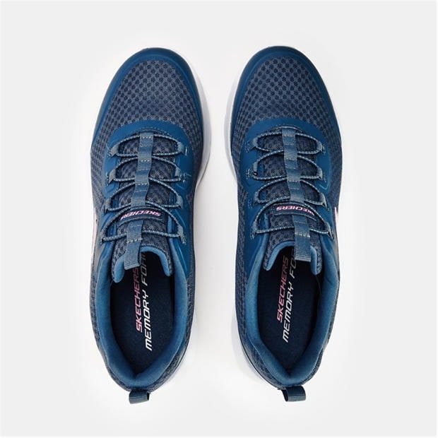 Slate - Skechers - Dynamight 2.0 Social Orbit Womens Trainers