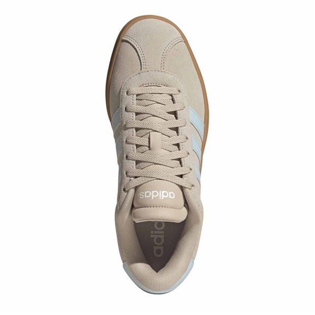 Beige/Blue - adidas - VL Court Bold Women's Trainers