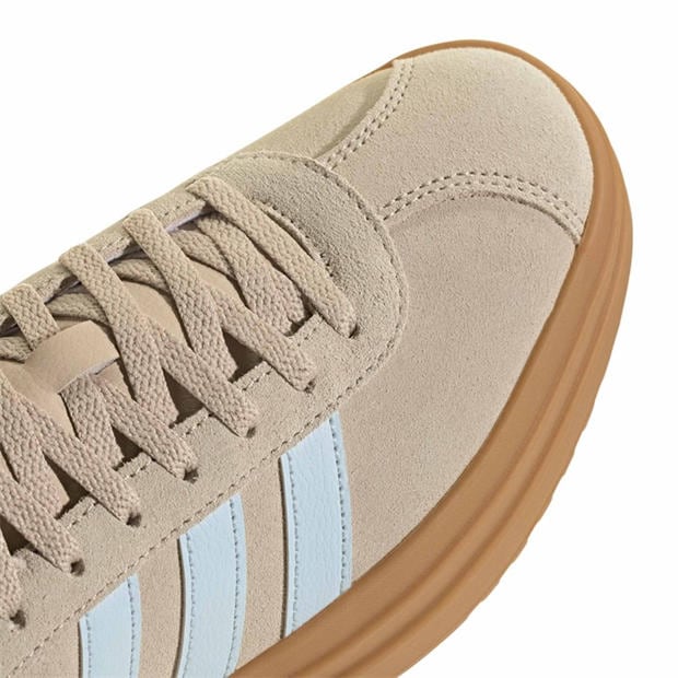 Beige/Blue - adidas - VL Court Bold Women's Trainers