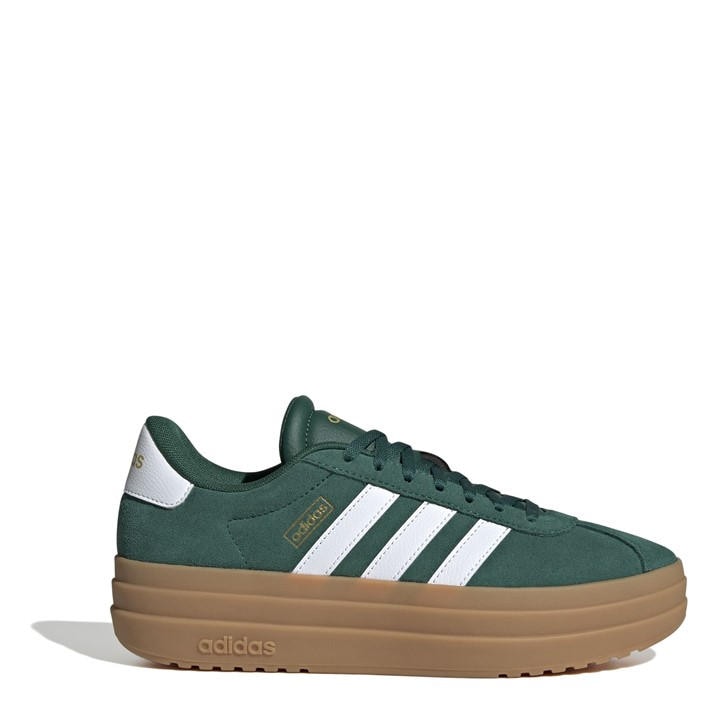 Adidas Women's Green Vl Court Bold Trainers in Size 5.5, Sports Direct